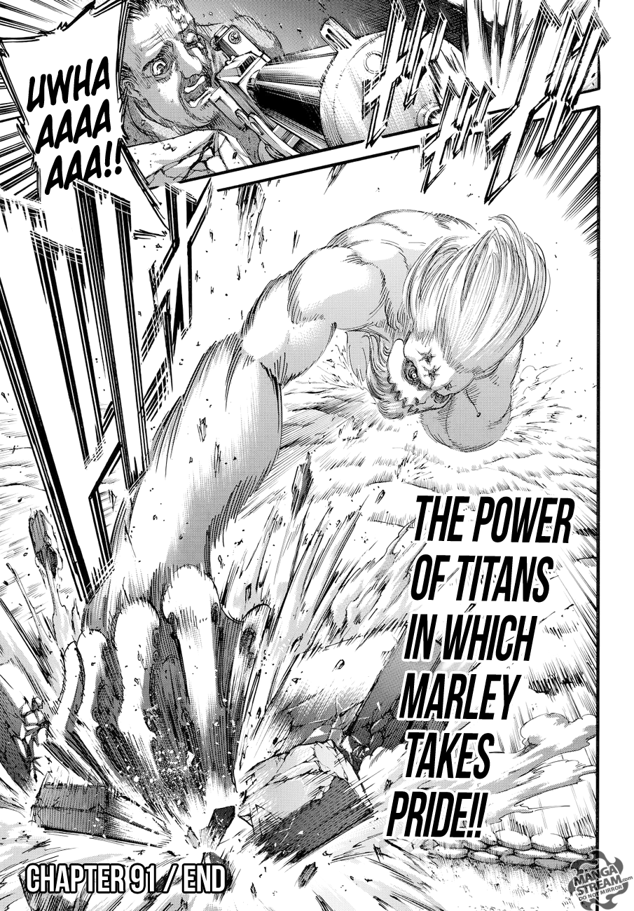 Shingeki no Kyojin Chapter 91 43